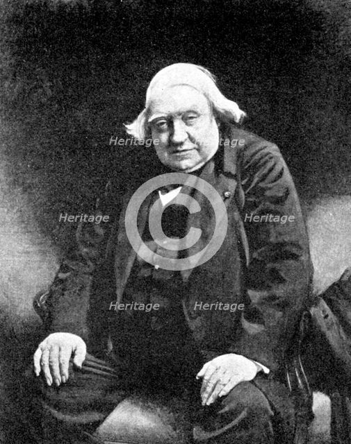 'Renan', French 19th Century philosopher and critic, 1923.Artist: Rischgitz Collection