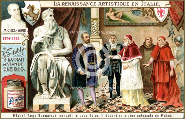 Renaissance Art in Italy: Michelangelo, (c1900). Artist: Unknown