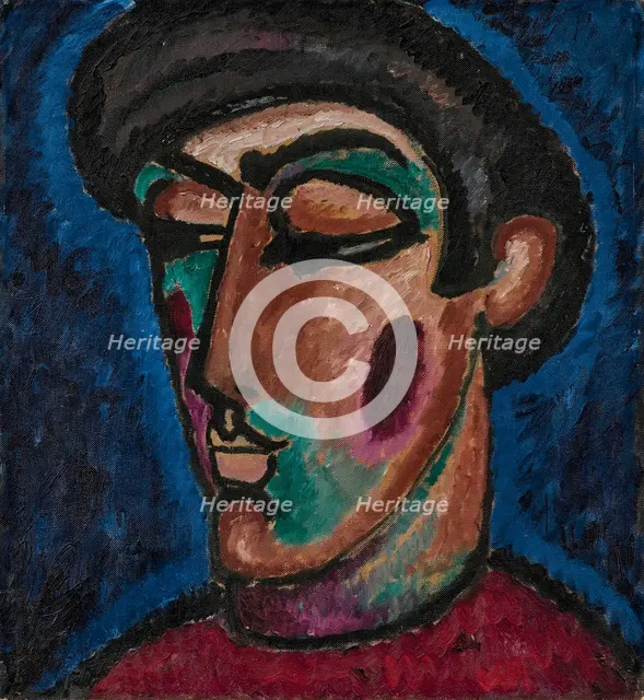 Renaissance head, 1913. Creator: Javlensky, Alexei, von (1864-1941).