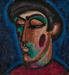Renaissance head, 1913. Creator: Javlensky, Alexei, von (1864-1941)