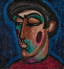 Renaissance head, 1913. Creator: Javlensky, Alexei, von (1864-1941)