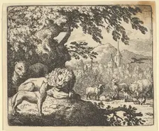 Renard Continues with His Lies, 1650-75. Creator: Allart van Everdingen