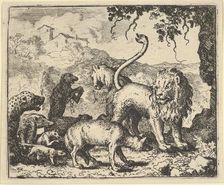 Renard is Accused by the Wolf and Several Animals, 1650-75. Creator: Allart van Everdingen
