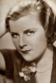 Renate Müller, German actress, 1933