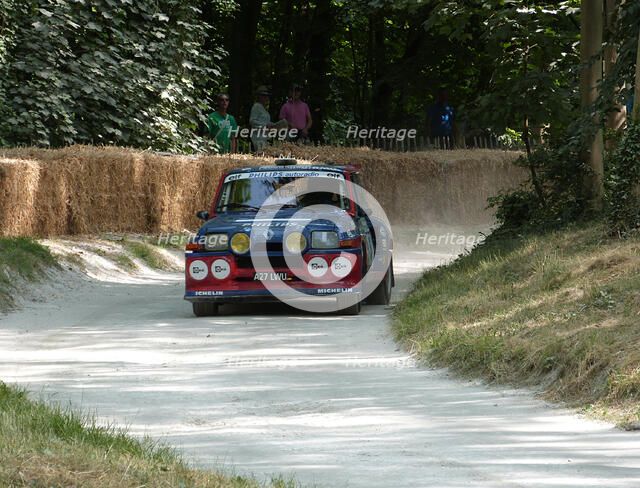 Renault 5 Rally car at Goodwood Festival of Speed 2013 Artist: Unknown.