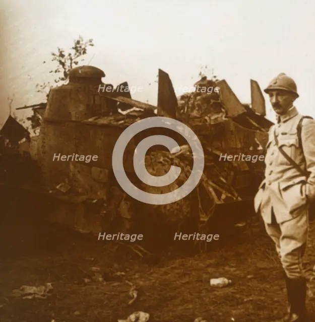 Renault tank, c1914-c1918. Artist: Unknown.
