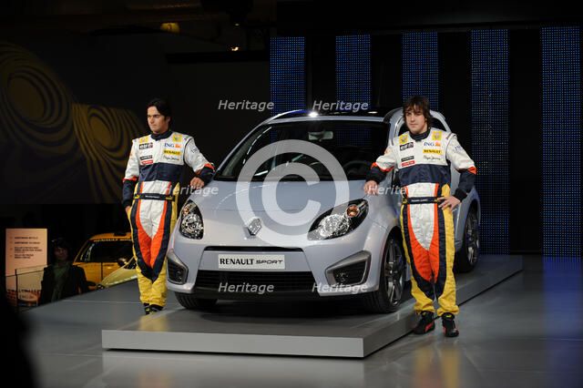 Renault Twingo Sport - launch 2007. Artist: Simon Clay.