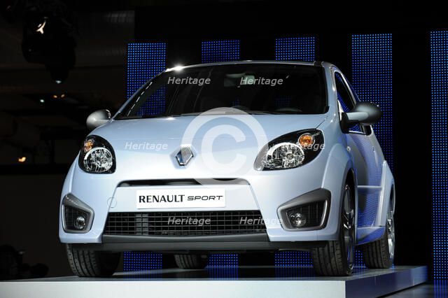 Renault Twingo Sport - launch 2007. Artist: Simon Clay.