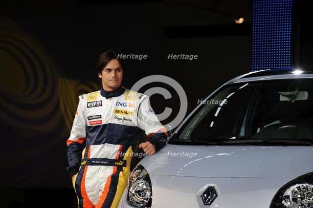 Renault Twingo Sport - launch 2007. Artist: Simon Clay.