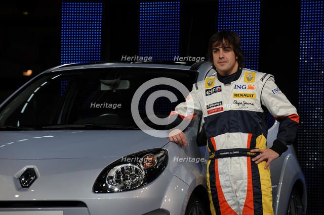 Renault Twingo Sport - launch 2007. Artist: Simon Clay.