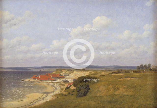 Renbjærg Tileworks by Flensburg Fiord, 1830. Creator: CW Eckersberg.