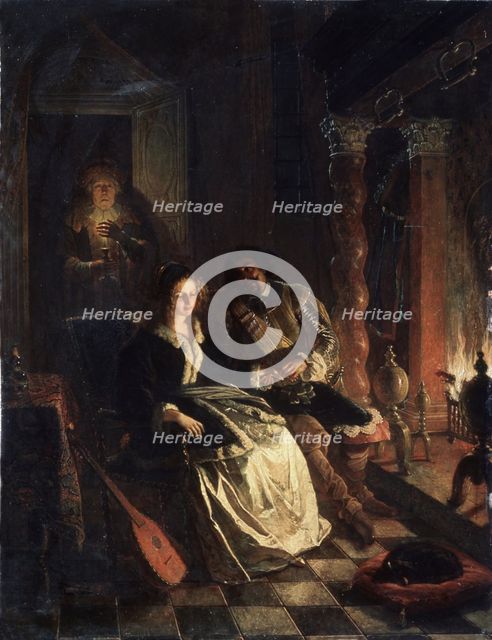 Rendezvous, 1852. Artist: Eckhout, Jacob Joseph (1793-1861)