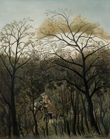 Rendezvous in the Forest, 1889. Creator: Henri Rousseau