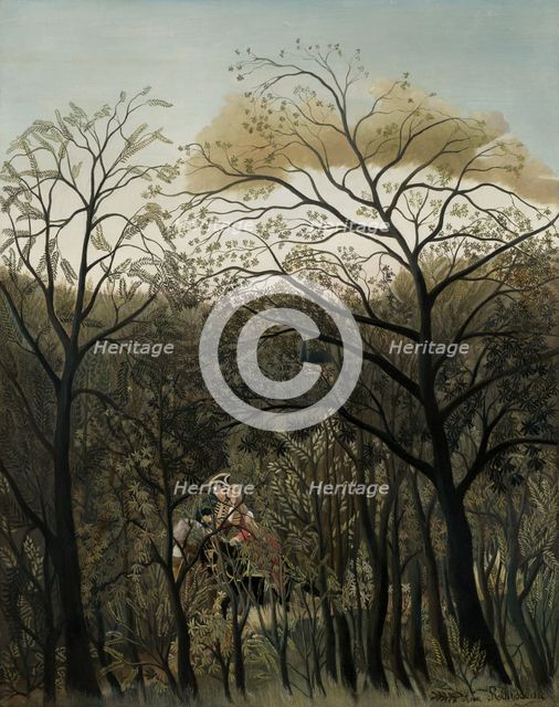Rendezvous in the Forest, 1889. Creator: Henri Rousseau.