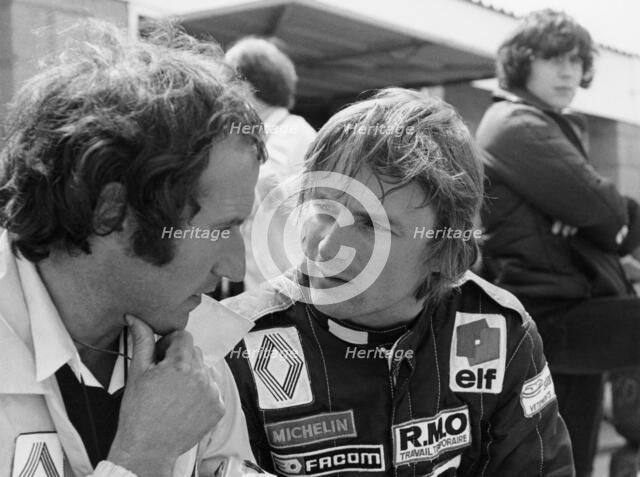 Rene Arnoux, 1981. Artist: Unknown