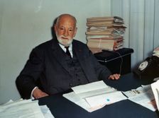 Rene Cassin (1887-1976), President of the European Court of Human Rights