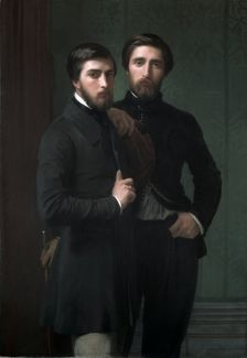René-Charles Dassy and His Brother Jean-Baptiste-Claude-Amédé Dassy, 1850. Creator: Hippolyte Jean Flandrin (French, 1809-1864)