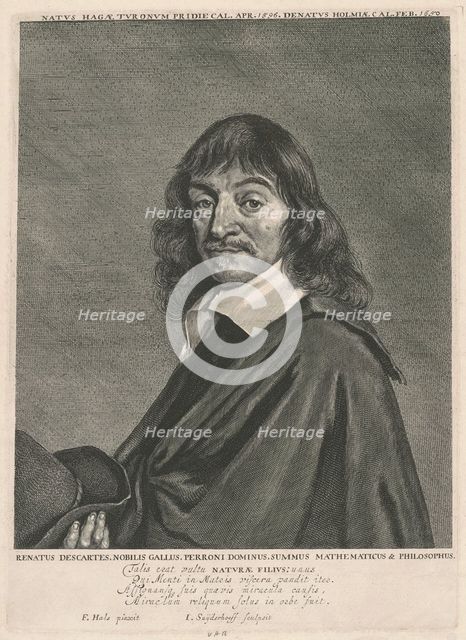 René Descartes, 1650s. Creator: Jonas Suyderhoef.
