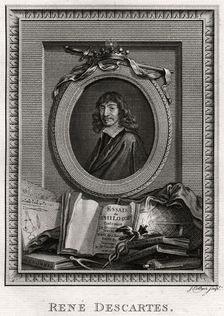 Rene Descartes 1775. Artist: J Collyer