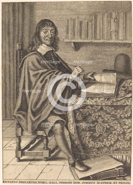 René Descartes. Creator: Unknown.