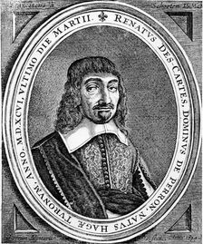 Rene Descartes, French philosopher and mathematician, 1672