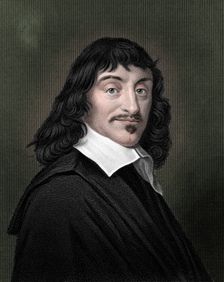 Rene Descartes, French philosopher and mathematician, 1835