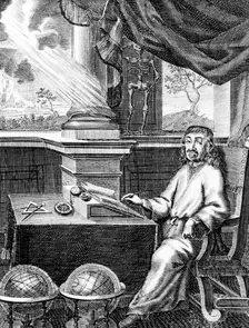 Rene Descartes, French philosopher and scientist, 1692