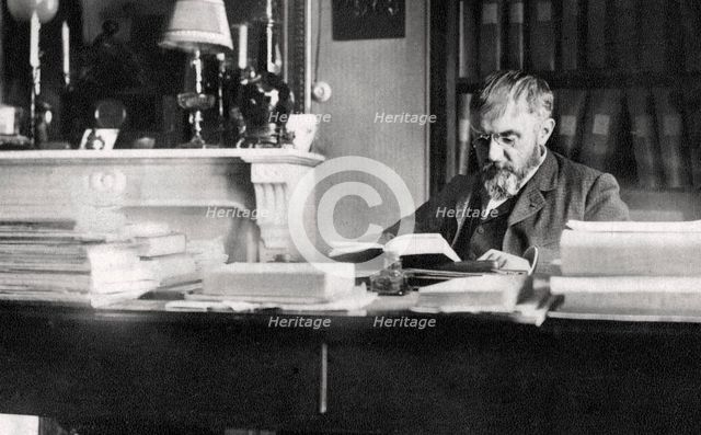 Rene Doumic, French literary critic and man of letters, 1922. Artist: Unknown