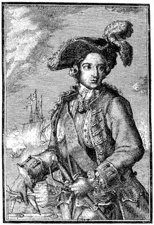 René Duguay-Trouin, French corsair of Saint-Malo, 1898. Artist: Gustave Demoulin