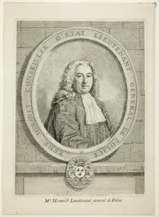 René Hérault, 1731. Creator: Jean-Etienne Liotard