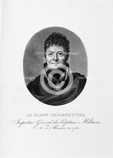 René-Nicolas Dufriche, baron Desgenettes (1762-1837), .