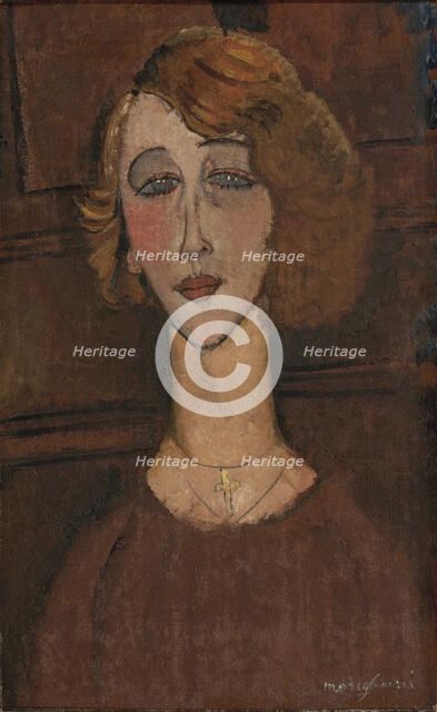 Renée , 1917. Creator: Modigliani, Amedeo (1884-1920).