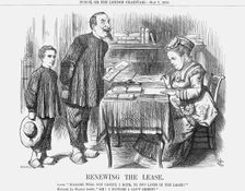 Renewing The Lease 1870. Creator: Joseph Swain