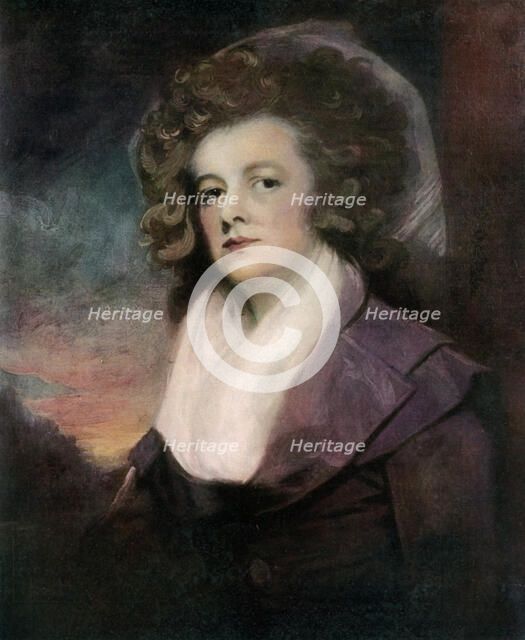 Renira De Tuyll, wife of Captain John Albert Bentinck, late 18th century (1910).Artist: George Romney