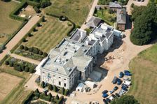 Renovation works at Gorhambury House, Hertfordshire, 2020. Creator: Damian Grady