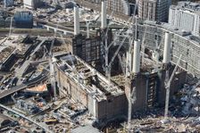 Renovation of Battersea Power Station as part of the Nine Elms Development, London, 2018. Creator: Historic England Staff Photographer