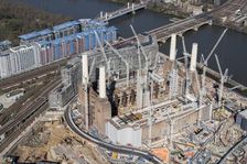 Renovation of Battersea Power Station as part of the Nine Elms Development, London, 2018. Creator: Historic England Staff Photographer