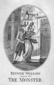 Renwick Williams commonly called the Monster 1790. Artist: Anon