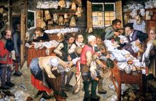 Rent Day c1584-1638. Artist: Pieter Brueghel the Younger