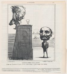 Rentré de Banquo-Glais-Bizoin, 1869. Creator: Honore Daumier