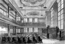 Reopening of Exeter Hall by the Young Men's Christian Association, 1881. Creator: Unknown