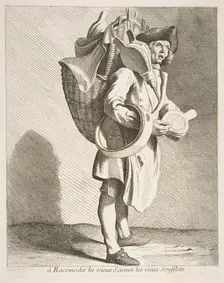 Repairer of Seals and Bellows, 1738. Creator: Caylus, Anne-Claude-Philippe de
