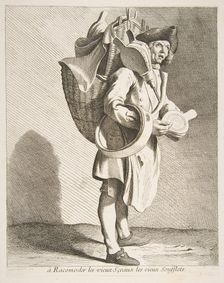 Repairer of Seals and Bellows, 1738. Creator: Caylus, Anne-Claude-Philippe de