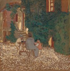 Repast in a Garden, 1898. Creator: Edouard Vuillard