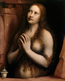 Repentant Mary Magdalene, 1525. Creator: Giovanni Pietro Rizzoli