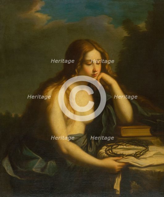 Repentant Mary Magdalene, 1662. Creator: Cesare Gennari.
