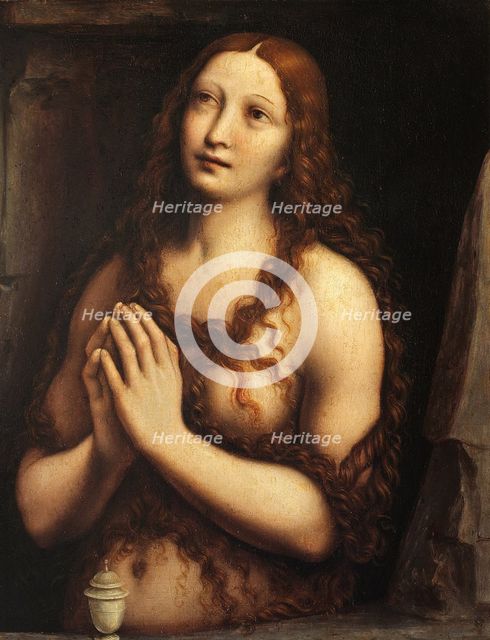 Repentant Mary Magdalene, First Half of 16th cen. Artist: Giampietrino (1 Half of 16th cen.)