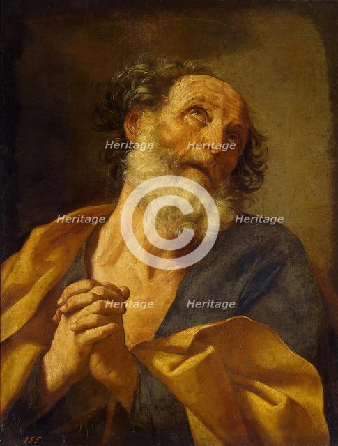 Repentance of St Peter, 1635. Creator: Guido Reni.