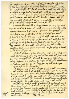 Report by Sir Christopher Wren, 28th July 1675.Artist: Sir Christopher Wren