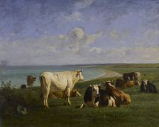 Repose, 19th century. Creator: Constant Troyon